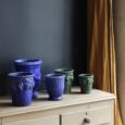 Cache pot vase en terre cuite
