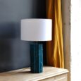 Lampe piètement bambou vintage