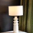 Lampe isolateur, abat jour sur mesure