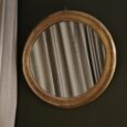 Miroir ancien, forme ovale