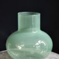 Vase en verre, vert clair