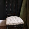 Fauteuil “prie dieu” ancien