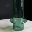 Vase en verre, couleur vert