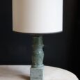 Lampe en marbre vert