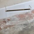 Porte revues vintage, Plexiglas