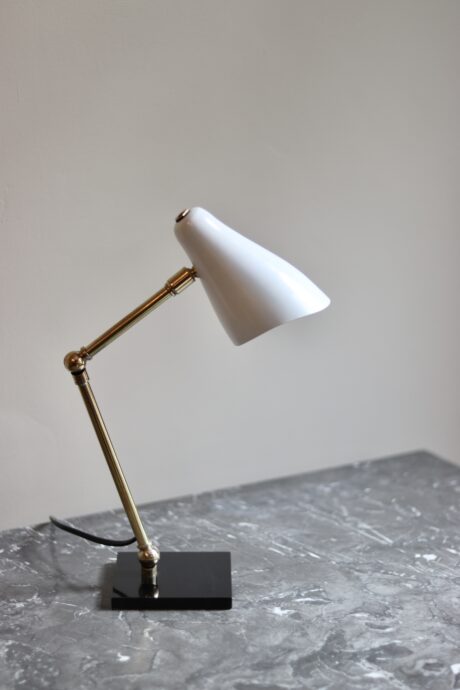 dealeuse-boutique-decoration-vintage-lampe-ancienne-luminaire-articulée-laiton-ancienne-creation-abat-jour-sur-mesure
