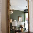 Grand miroir ancien, fin XIXe