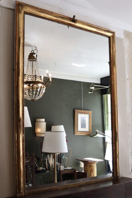 dealeuse-boutique-decoration-mobilier-vintage-paris-miroir-bois-louis-philippe