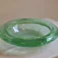 Coupe en verre vert