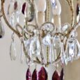 Lustre Italien ancien, à pampilles